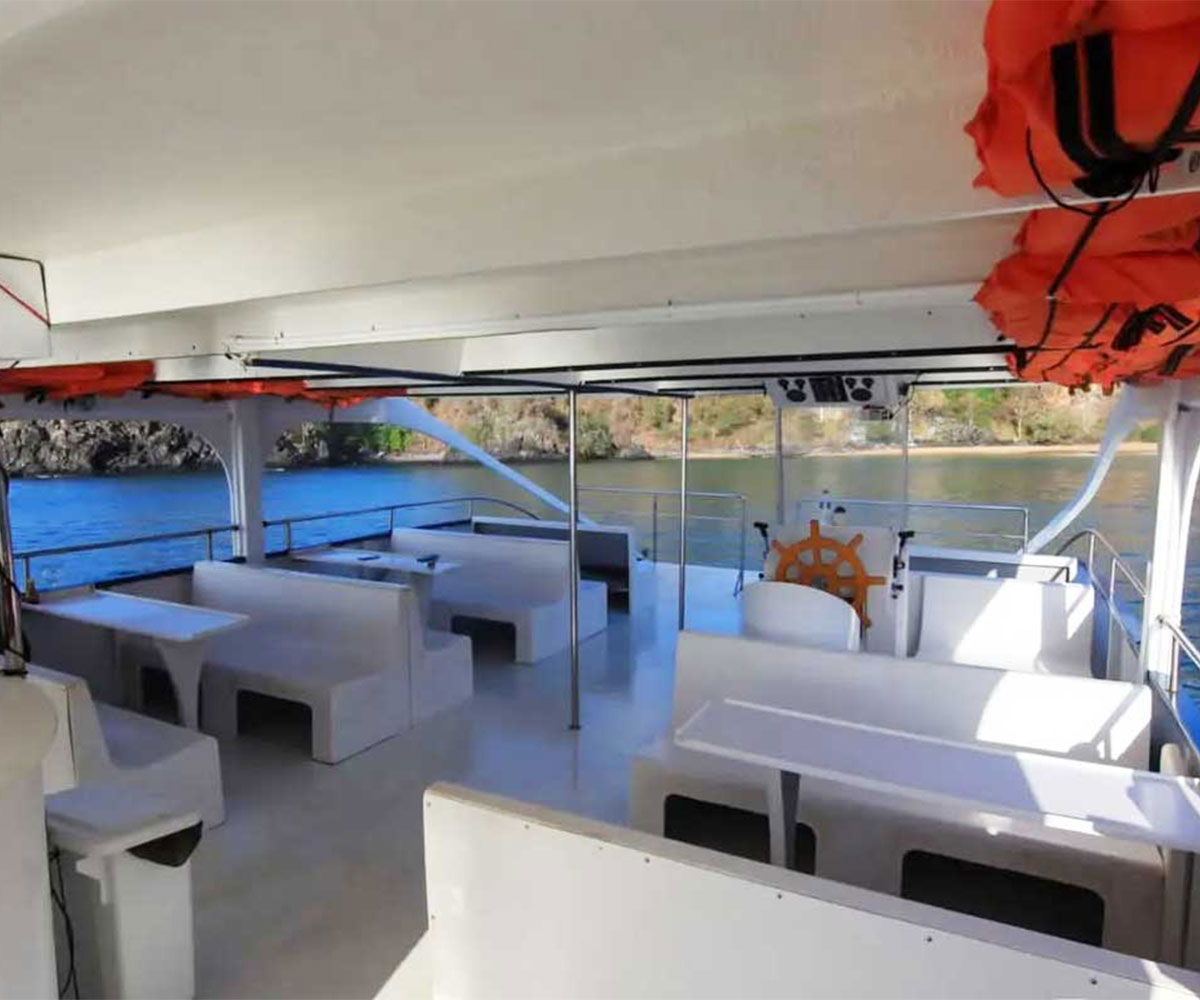 Interior Catamarã